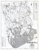 Washington County - Section 51 - Harrington, Deblois, Deverequx, Steuben, , Centerville, Addison, Maine State Atlas 1961 to 1964 Highway Maps